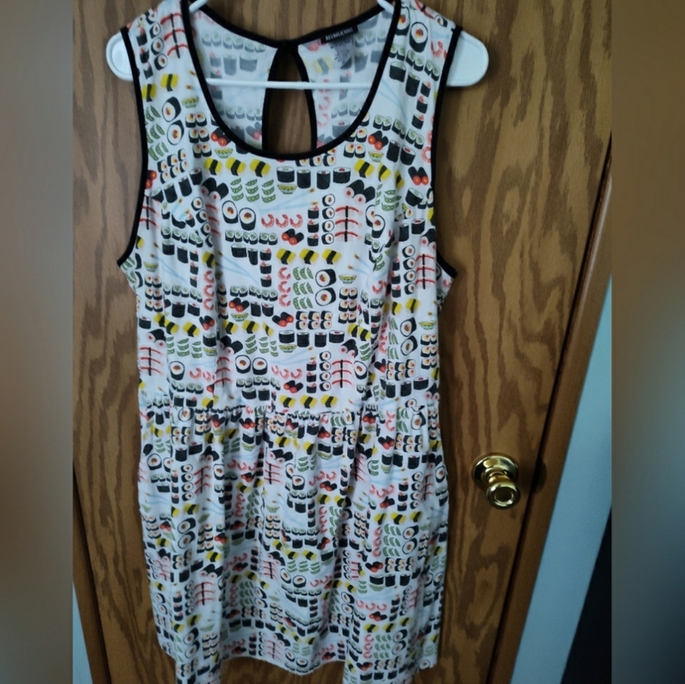 Retrolicious sushi dress 2X